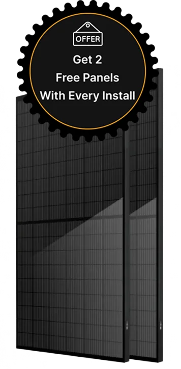 solar panel badge responsive